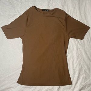 Brown shirt